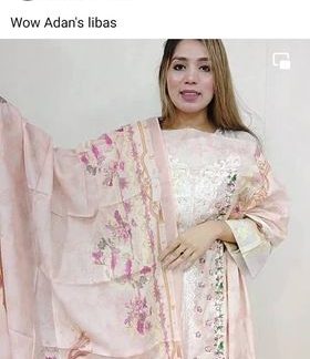 Wow adan's libas (light pink)