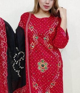 Joypuri Chunri On Discount ( red )