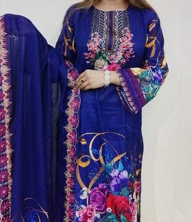 TX Lesser Cut Work ( blue )