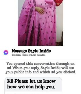 Cotton Suta Bariz ( pink )