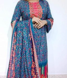 ( TX ) Malhar ( Peacock Blue )