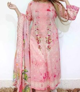 Gulahmed Floral ( Peachy Pink )