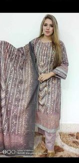 Vivek Embroidery Sequence ( Bronzer copper )