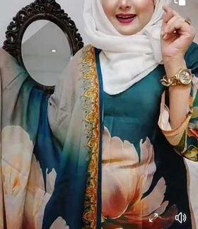 Wooden Rose ( Peacock Blue )