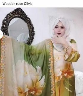 Wooden Rose ( Henna Olive )