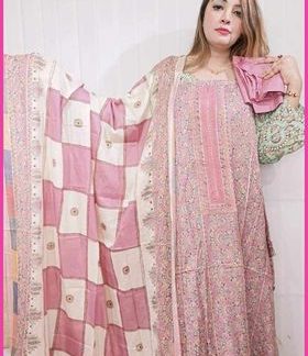 Discount Sada-bahar unstitched ( Pink )
