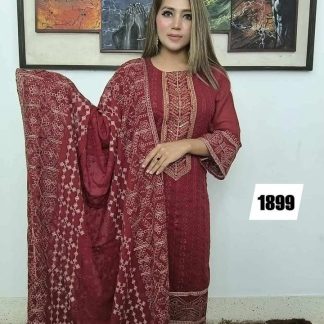 Alzohibe chiffon inspired (maroon)