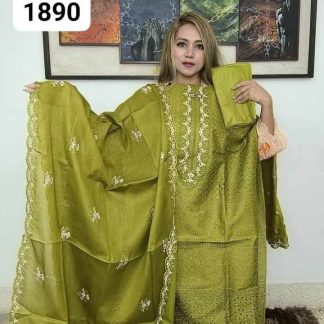 (Tx)pakistani inspired gorgeous (olive)